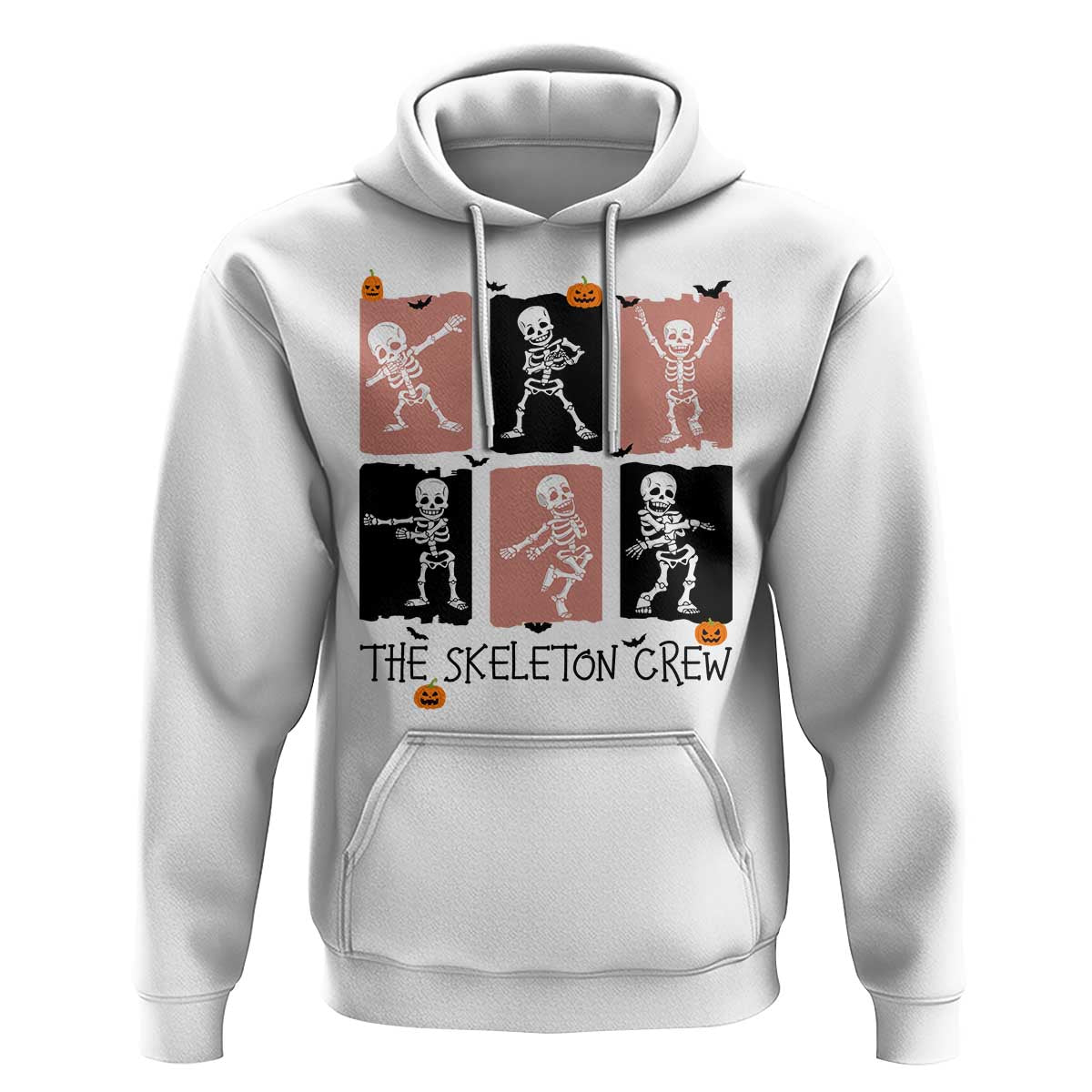 Funny The Skeleton Crew Hoodie Dancing Skeletons Halloween For Boys Girl Kids - Wonder Print Shop