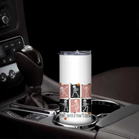 Funny The Skeleton Crew Skinny Tumbler Dancing Skeletons Halloween For Boys Girl Kids