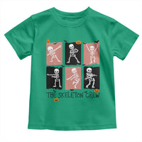 Funny The Skeleton Crew Toddler T Shirt Dancing Skeletons Halloween For Boys Girl Kids - Wonder Print Shop