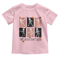 Funny The Skeleton Crew Toddler T Shirt Dancing Skeletons Halloween For Boys Girl Kids - Wonder Print Shop