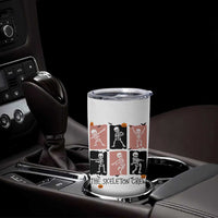 Funny The Skeleton Crew Tumbler Cup Dancing Skeletons Halloween For Boys Girl Kids
