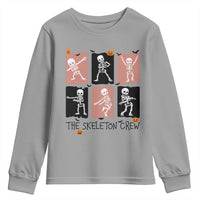 Funny The Skeleton Crew Youth Sweatshirt Dancing Skeletons Halloween For Boys Girl Kids - Wonder Print Shop