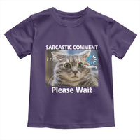 Sarcastic Comment Loading Please Wait Toddler T Shirt Funny Cat Meme Gift - Wonder Print Shop