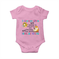 Sarcastic Cat Lover Baby Onesie I Always Give 100% At Work Office Humor - Wonder Print Shop