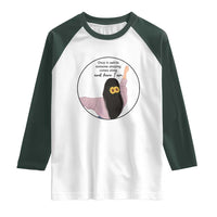 Funny Self Love Quote Raglan Shirt Once In A While Someone Amazing Here I Am Gift - Wonder Print Shop