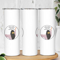 Funny Self Love Quote Skinny Tumbler Once In A While Someone Amazing Here I Am Gift