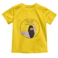 Funny Self Love Quote Toddler T Shirt Once In A While Someone Amazing Here I Am Gift - Wonder Print Shop