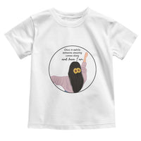 Funny Self Love Quote Toddler T Shirt Once In A While Someone Amazing Here I Am Gift - Wonder Print Shop