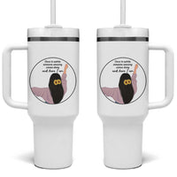 Funny Self Love Quote Tumbler With Handle Once In A While Someone Amazing Here I Am Gift