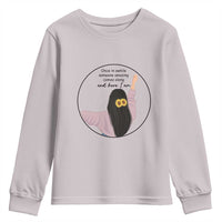 Funny Self Love Quote Youth Sweatshirt Once In A While Someone Amazing Here I Am Gift - Wonder Print Shop