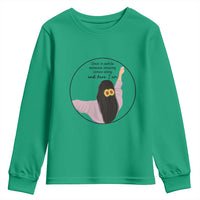Funny Self Love Quote Youth Sweatshirt Once In A While Someone Amazing Here I Am Gift - Wonder Print Shop