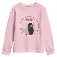 Funny Self Love Quote Youth Sweatshirt Once In A While Someone Amazing Here I Am Gift - Wonder Print Shop