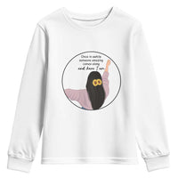 Funny Self Love Quote Youth Sweatshirt Once In A While Someone Amazing Here I Am Gift - Wonder Print Shop