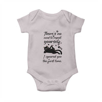 Sarcasm Humor Cat Attitude Baby Onesie Ignored You The First Time - Wonder Print Shop