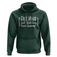 Funny Sarcastic Hoodie Free Hugs Just Kidding Do Not Touch Me - Wonder Print Shop