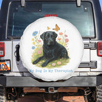 My Dog Is My Therapist Spare Tire Cover Labrador Retriever Lover Gift - Wonder Print Shop