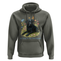 My Dog Is My Therapist Hoodie Labrador Retriever Lover Gift - Wonder Print Shop