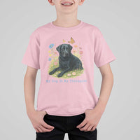 My Dog Is My Therapist T Shirt For Kid Labrador Retriever Lover Gift - Wonder Print Shop