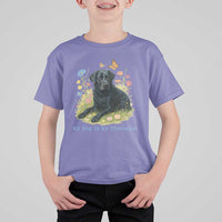 My Dog Is My Therapist T Shirt For Kid Labrador Retriever Lover Gift - Wonder Print Shop
