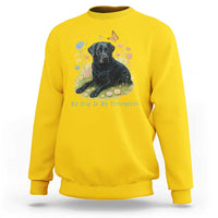 My Dog Is My Therapist Sweatshirt Labrador Retriever Lover Gift - Wonder Print Shop