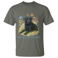 My Dog Is My Therapist T Shirt Labrador Retriever Lover Gift - Wonder Print Shop