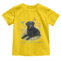 My Dog Is My Therapist Toddler T Shirt Labrador Retriever Lover Gift - Wonder Print Shop