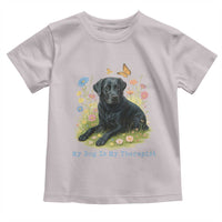 My Dog Is My Therapist Toddler T Shirt Labrador Retriever Lover Gift - Wonder Print Shop