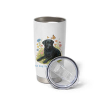 My Dog Is My Therapist Tumbler Cup Labrador Retriever Lover Gift - Wonder Print Shop