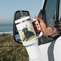 My Dog Is My Therapist Tumbler With Handle Labrador Retriever Lover Gift - Wonder Print Shop