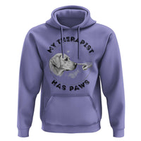 Funny Labrador Retriever Gift Hoodie My Therapist Has Paws - Wonder Print Shop