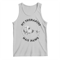 Funny Labrador Retriever Gift Tank Top My Therapist Has Paws - Wonder Print Shop