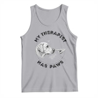 Funny Labrador Retriever Gift Tank Top My Therapist Has Paws - Wonder Print Shop