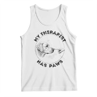 Funny Labrador Retriever Gift Tank Top My Therapist Has Paws - Wonder Print Shop