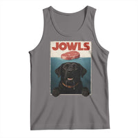 Black Labrador Retriever Tank Top Funny Jowls Horror Dog Poster - Wonder Print Shop