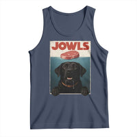 Black Labrador Retriever Tank Top Funny Jowls Horror Dog Poster - Wonder Print Shop