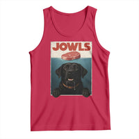 Black Labrador Retriever Tank Top Funny Jowls Horror Dog Poster - Wonder Print Shop