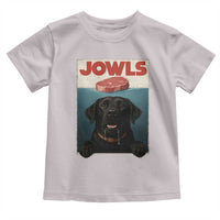 Black Labrador Retriever Toddler T Shirt Funny Jowls Horror Dog Poster - Wonder Print Shop