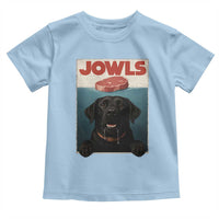 Black Labrador Retriever Toddler T Shirt Funny Jowls Horror Dog Poster - Wonder Print Shop