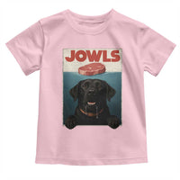 Black Labrador Retriever Toddler T Shirt Funny Jowls Horror Dog Poster - Wonder Print Shop