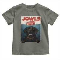 Black Labrador Retriever Toddler T Shirt Funny Jowls Horror Dog Poster - Wonder Print Shop