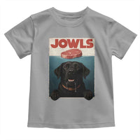 Black Labrador Retriever Toddler T Shirt Funny Jowls Horror Dog Poster - Wonder Print Shop