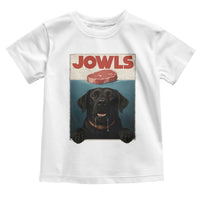 Black Labrador Retriever Toddler T Shirt Funny Jowls Horror Dog Poster - Wonder Print Shop