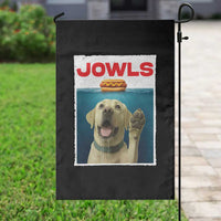 Funny Yellow Lab Jowls Garden Flag Labrador Retriever Lover Gift - Wonder Print Shop