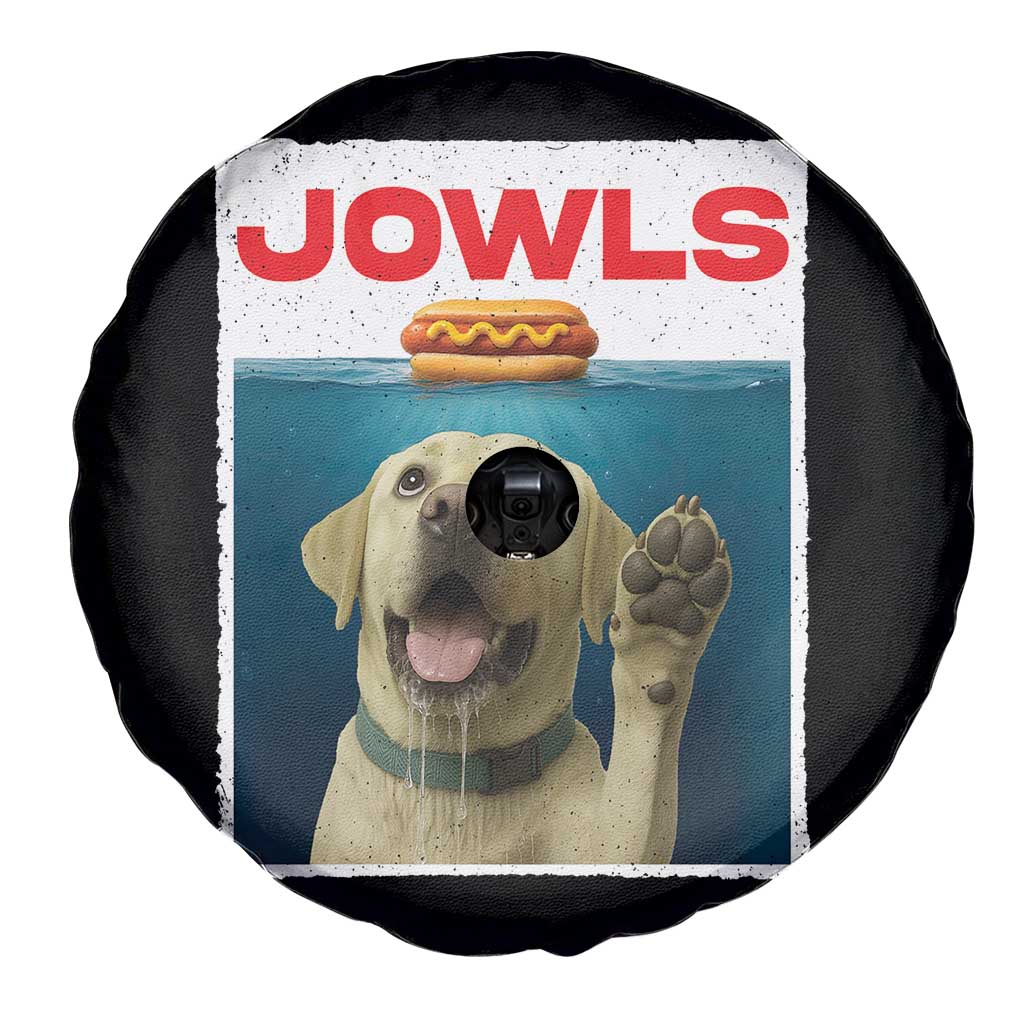 Funny Yellow Lab Jowls Spare Tire Cover Labrador Retriever Lover Gift - Wonder Print Shop