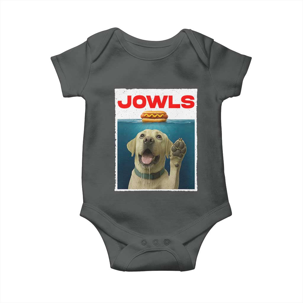 Funny Yellow Lab Jowls Baby Onesie Labrador Retriever Lover Gift - Wonder Print Shop