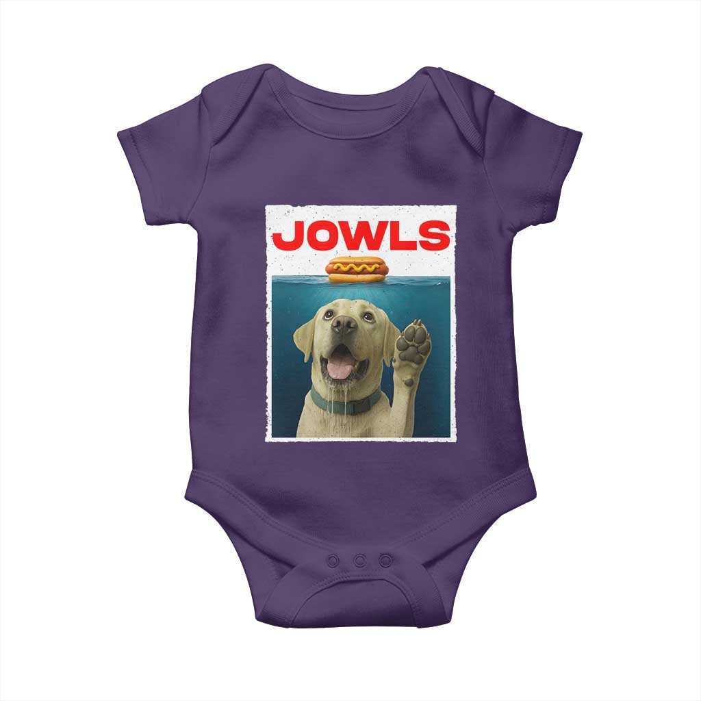 Funny Yellow Lab Jowls Baby Onesie Labrador Retriever Lover Gift - Wonder Print Shop