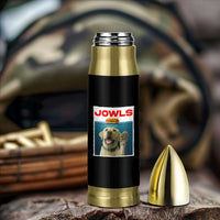 Funny Yellow Lab Jowls Bullet Tumbler Labrador Retriever Lover Gift - Wonder Print Shop