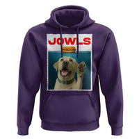 Funny Yellow Lab Jowls Hoodie Labrador Retriever Lover Gift - Wonder Print Shop