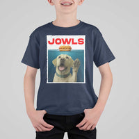 Funny Yellow Lab Jowls T Shirt For Kid Labrador Retriever Lover Gift - Wonder Print Shop