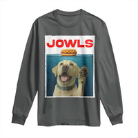 Funny Yellow Lab Jowls Long Sleeve Shirt Labrador Retriever Lover Gift - Wonder Print Shop
